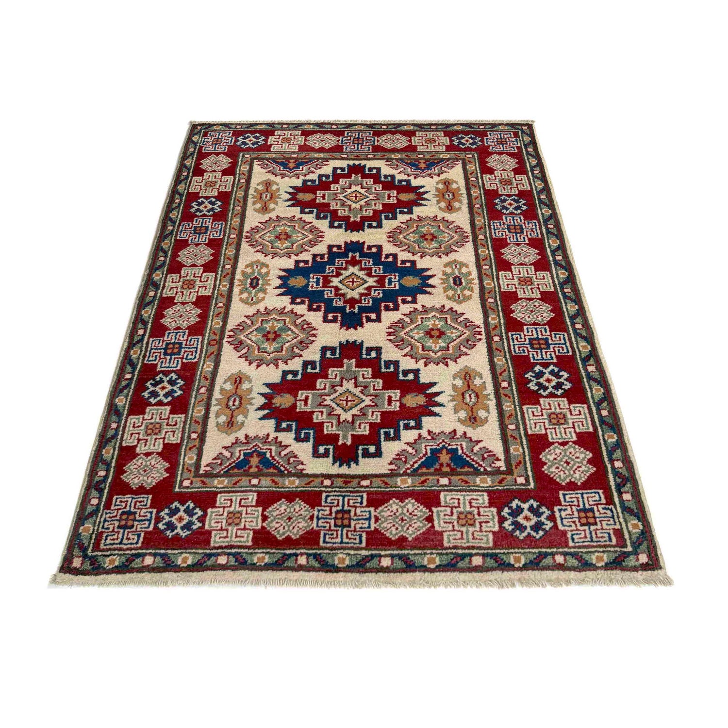 Oriental Kazak Rug 2' 7" x 3' 10" (ft) - No. R37535