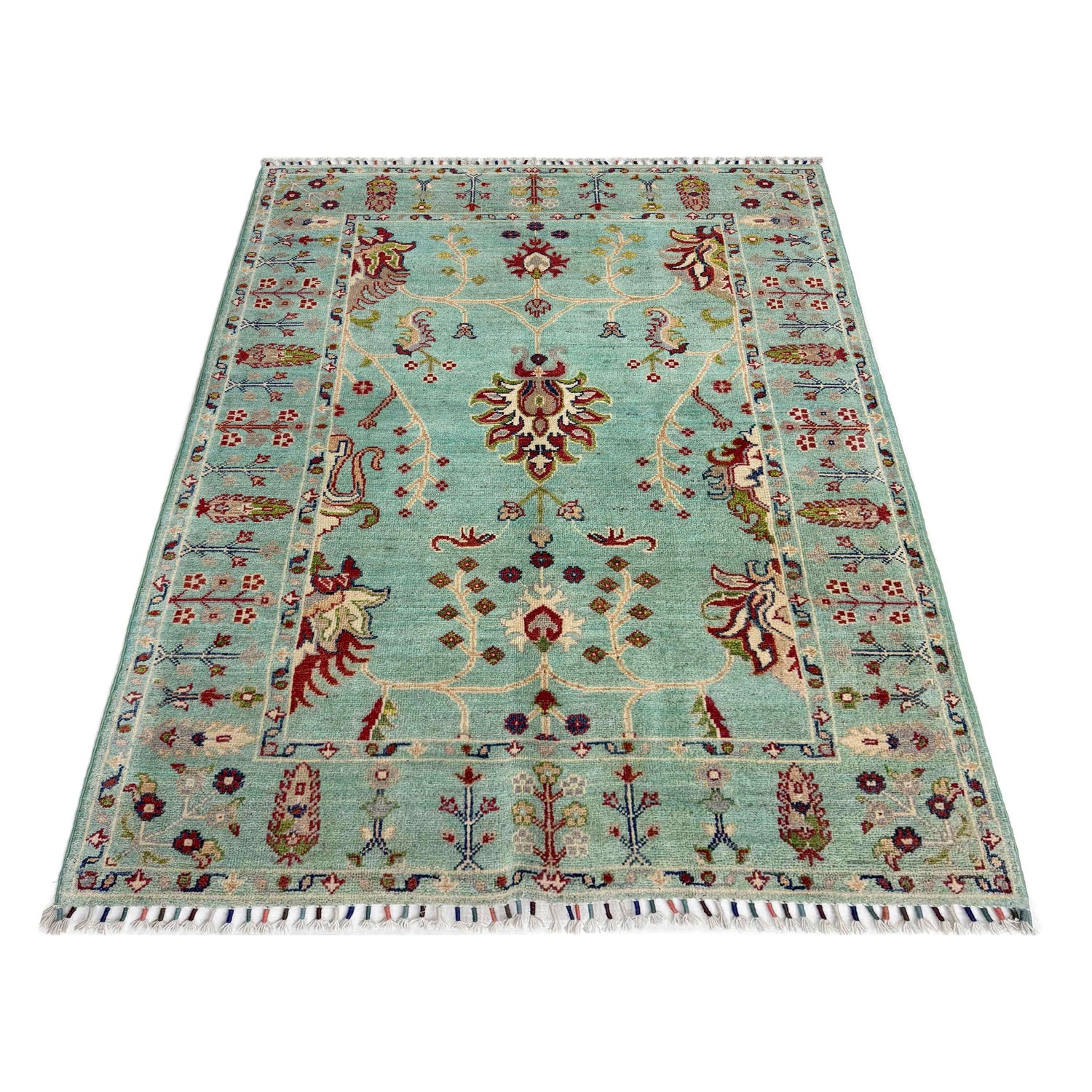 Modern Sultani Qaleen 3' 11" x 6' 0" (ft) - No. R37539