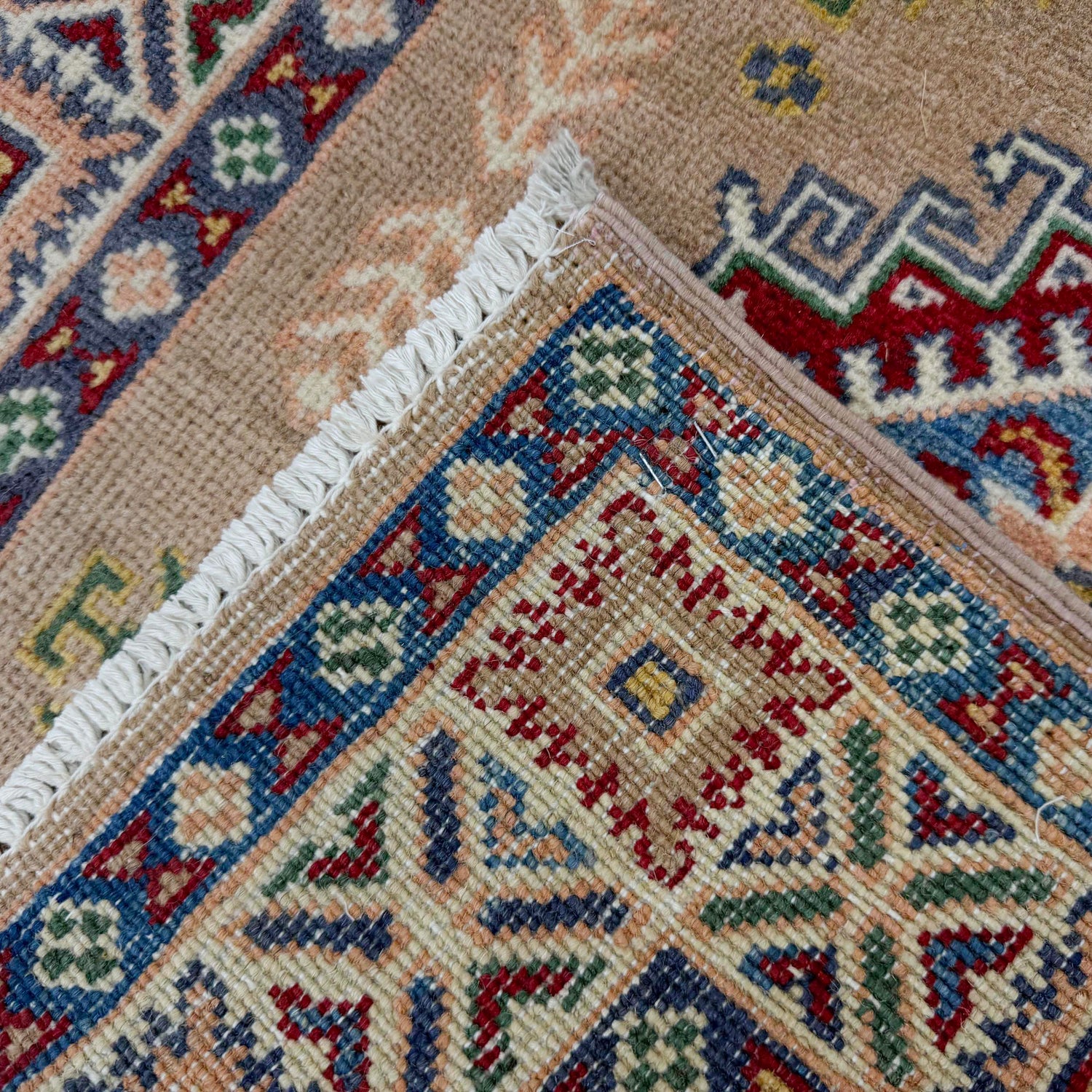 Hand Knotted Kazak Rug 2' 7" x 3' 10" (ft) - No. R37542