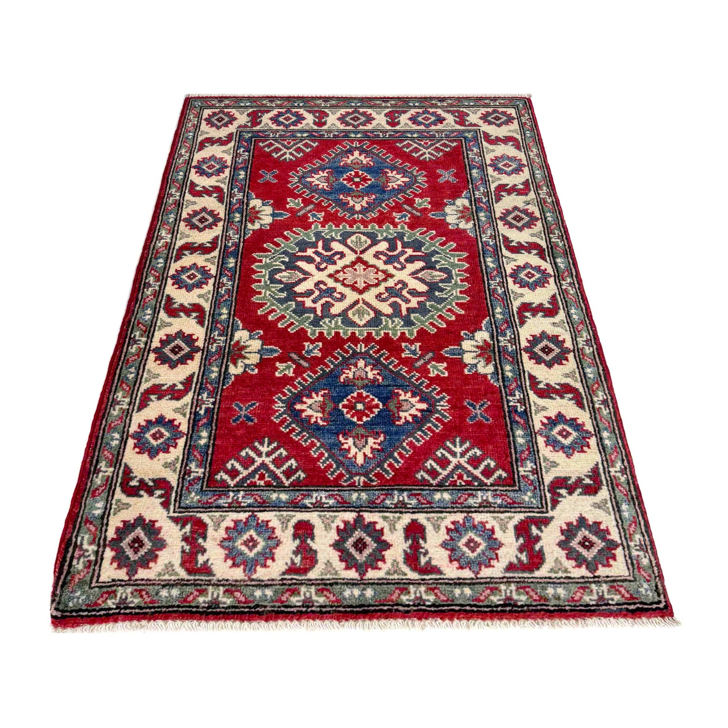 Oriental Kazak Rug 2' 7" x 4' 0" (ft) - No. R37543