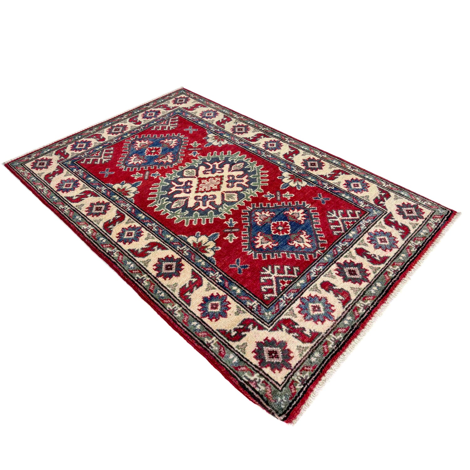 Oriental Kazak Rug 2' 7" x 4' 0" (ft) - No. R37543