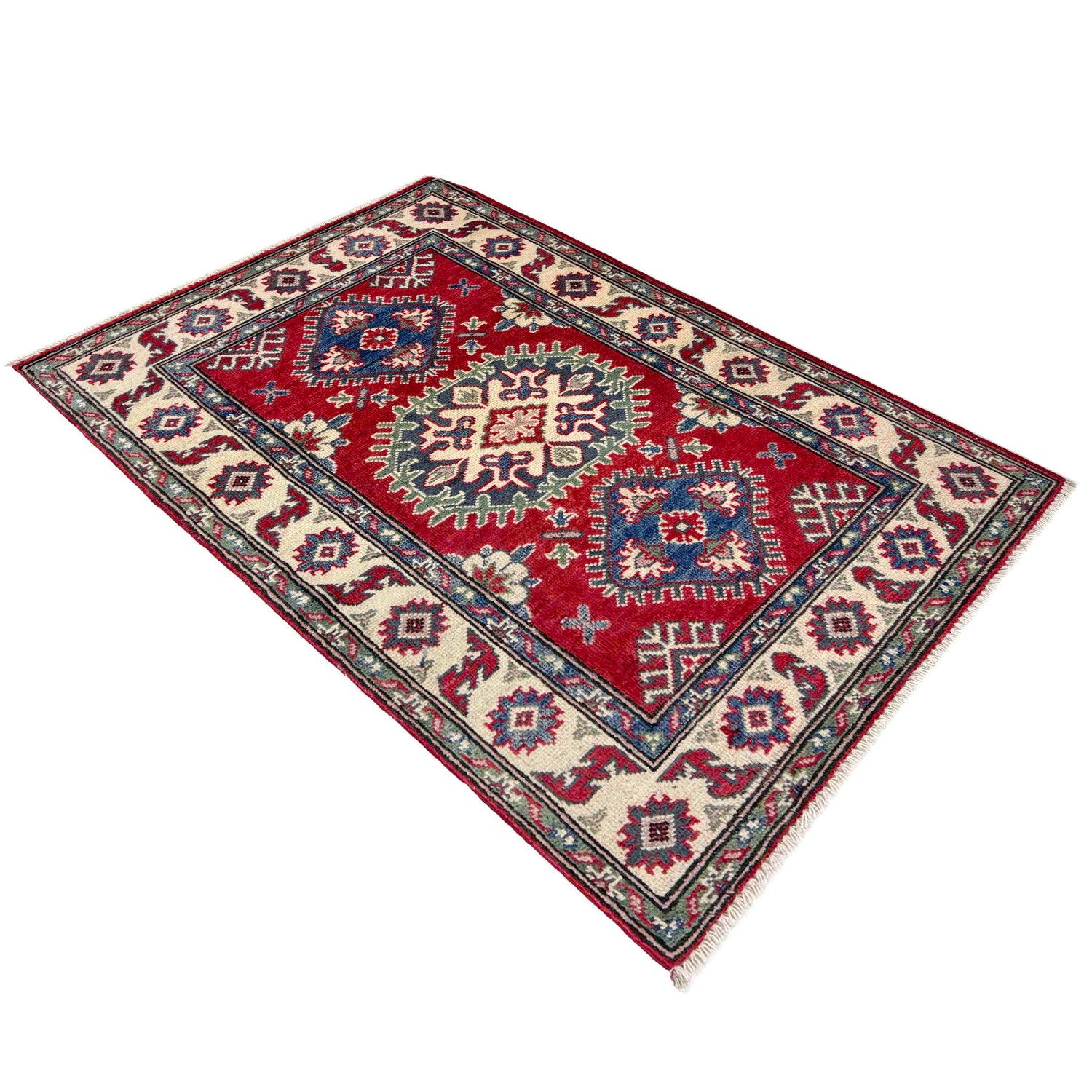 Oriental Kazak Rug 2' 7" x 4' 0" (ft) - No. R37543