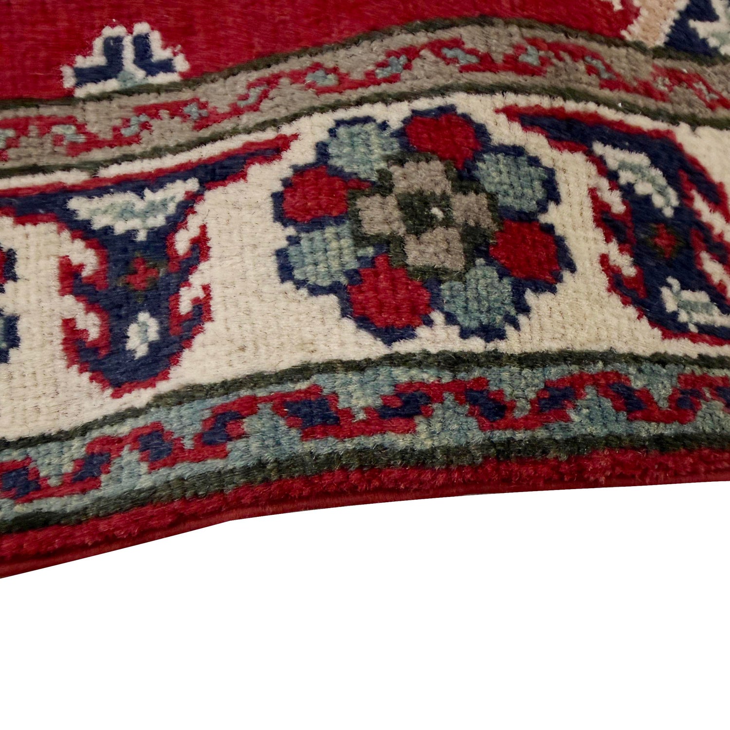 Red Color Kazak Rug 2' 7" x 4' 1" (ft) - No. R37544
