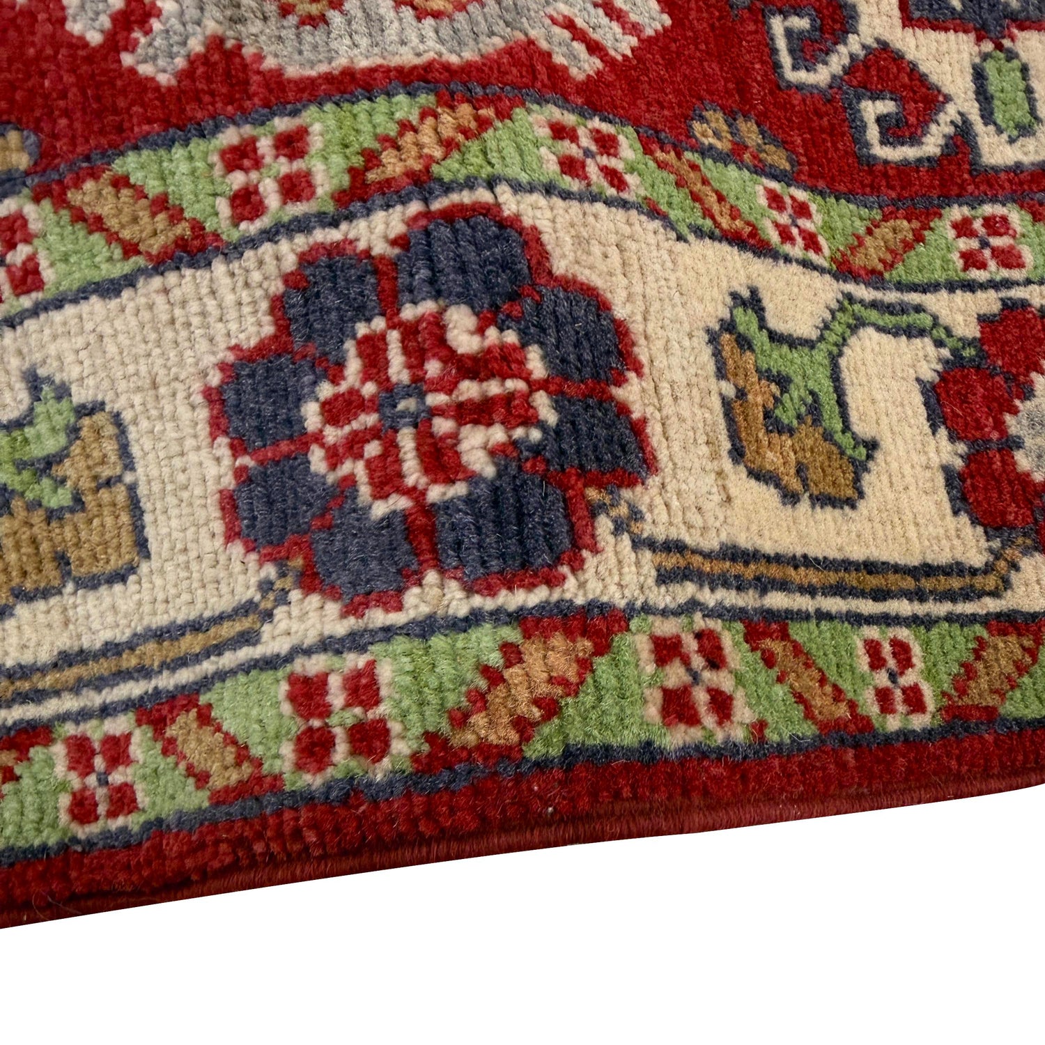 Hand Knotted Kazak Rug 2' 7" x 4' 3" (ft) - No. R37545