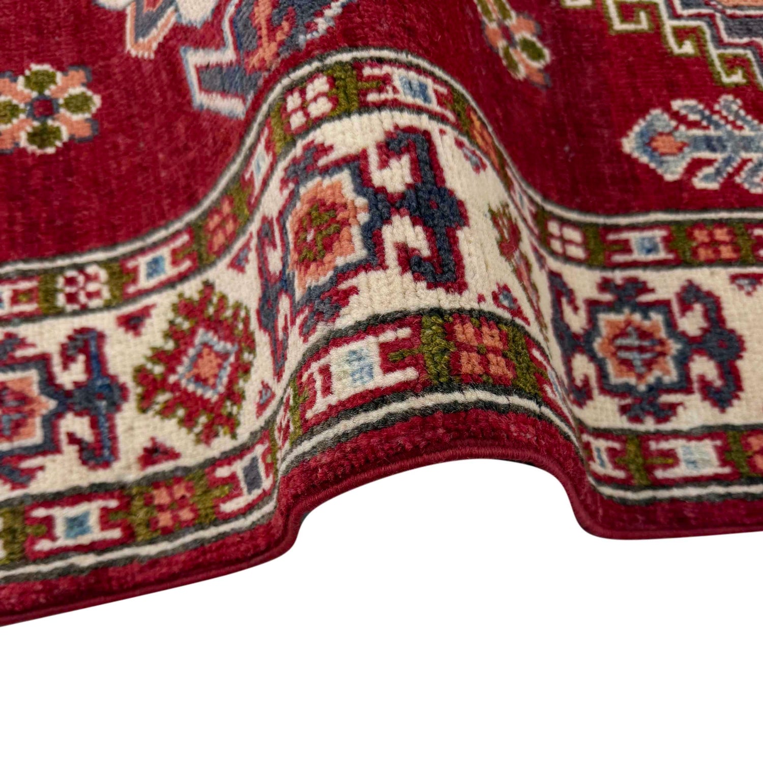 Hand Knotted Kazak Rug 2' 8" x 4' 2" (ft) - No. R37548