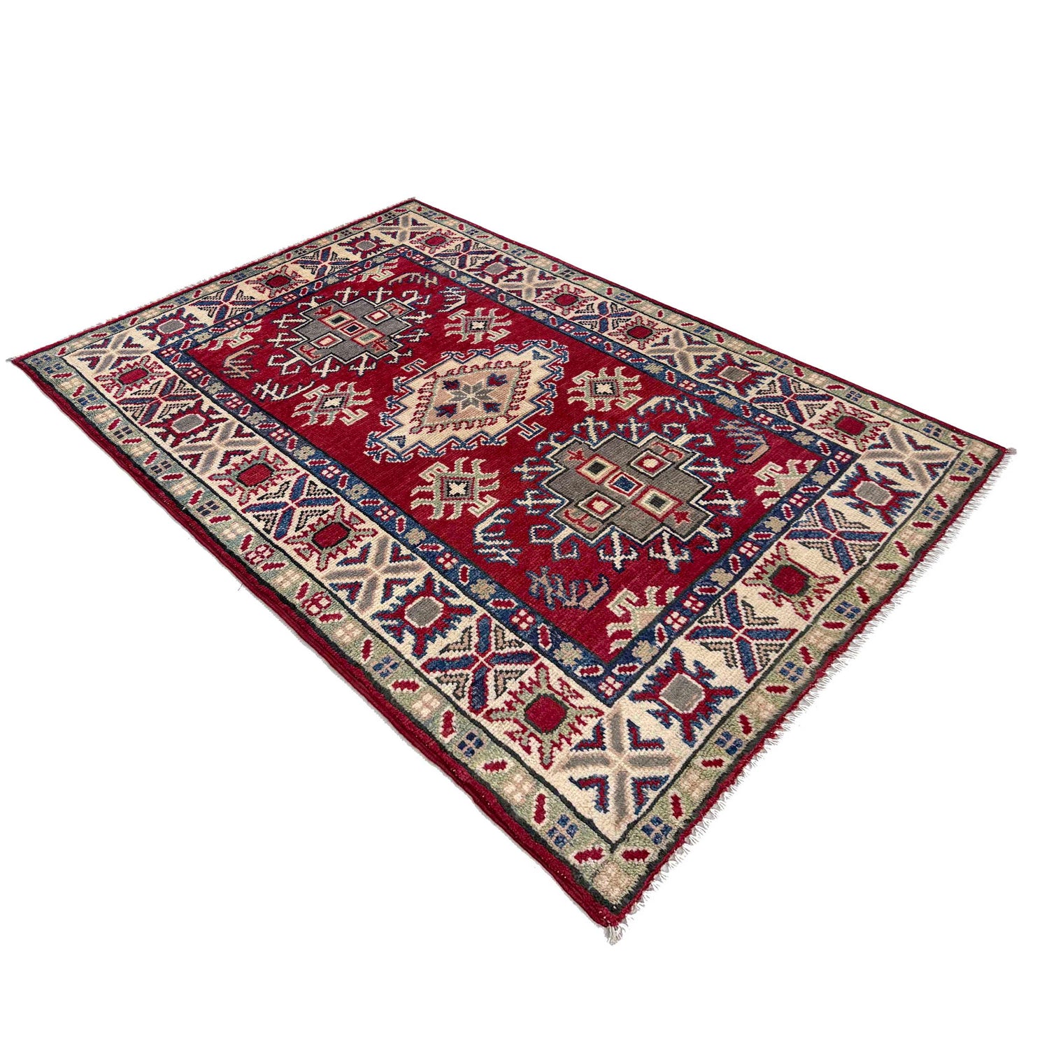 Oriental Kazak Rug 2' 9" x 4' 2" (ft) - No. R37549