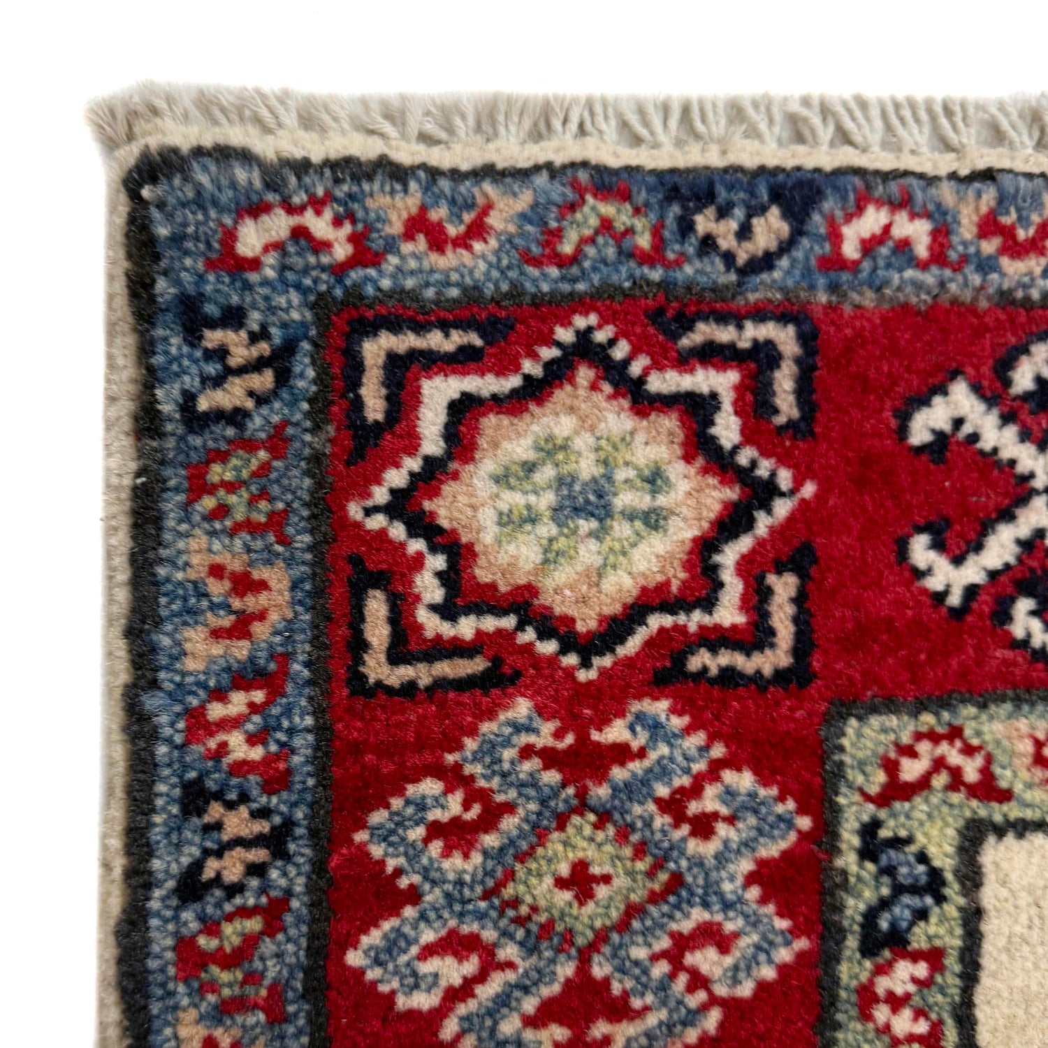 Ivory Color Kazak Rug 2' 7" x 3' 8" (ft) - No. R37550
