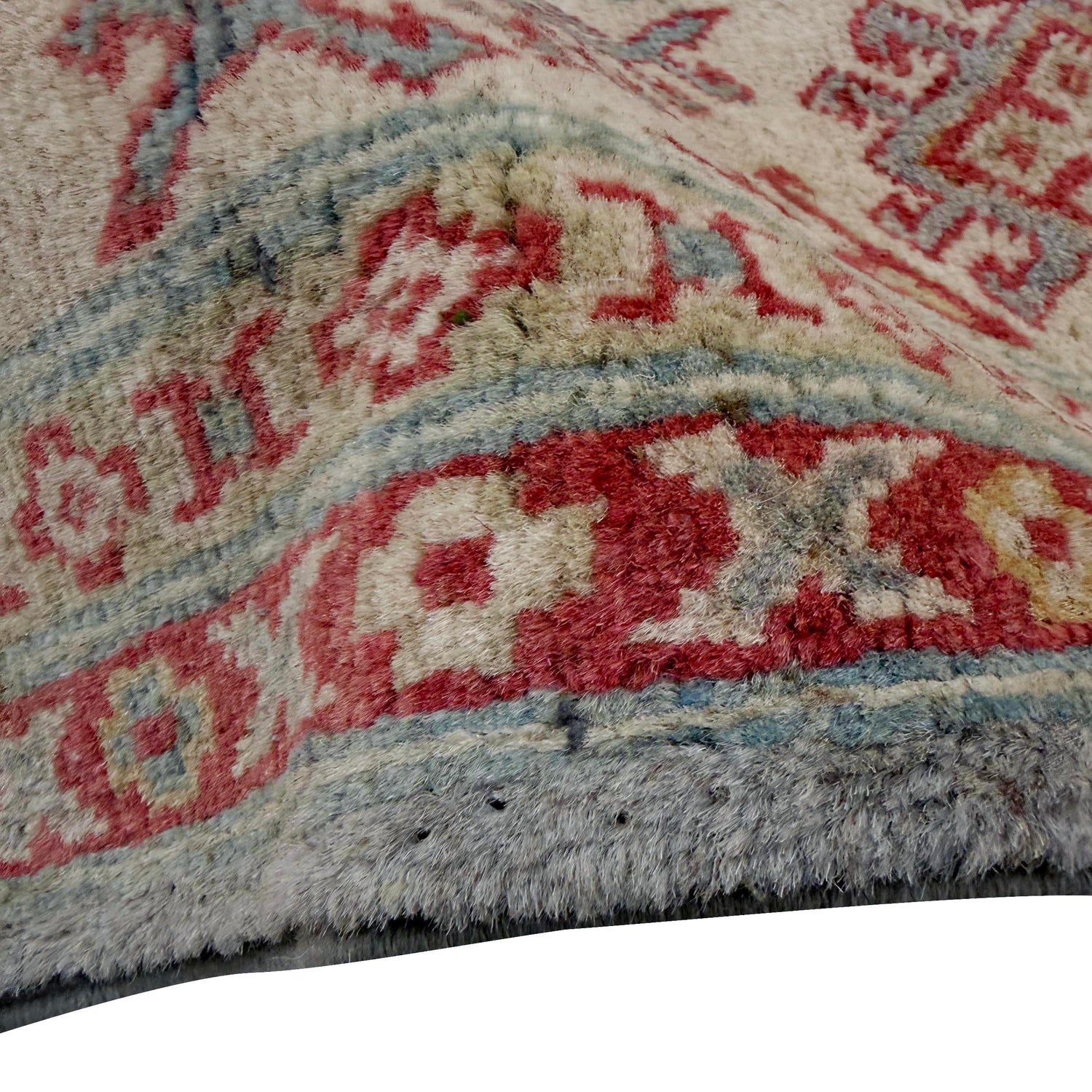 Hand Knotted Kazak Rug 6' 1" x 8' 9" (ft) - No. R37571