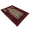 Islamic Prayer Rug 3' 2" x 4' 6" (ft) - No. R37598