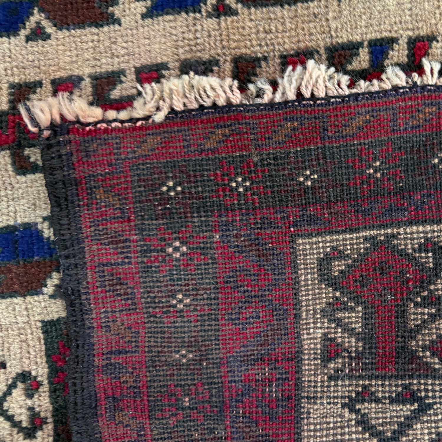 Islamic Prayer Rug 3' 2" x 4' 6" (ft) - No. R37598