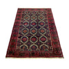 Hand Knotted Baluchi Rug 3' 10" x 6' 4" (ft) - No. R37605