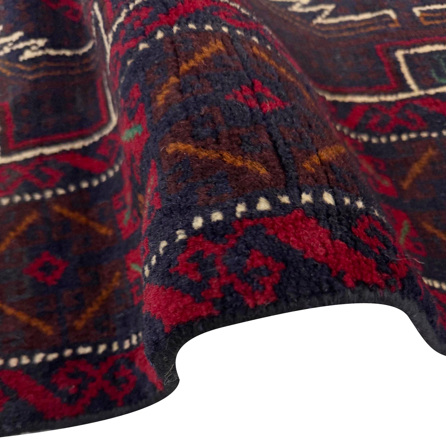 Hand Knotted Baluchi Rug 3' 10" x 6' 4" (ft) - No. R37605