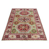 Hand Knotted Kazak Rug 3' 6" x 4' 9" (ft)- No. R37620