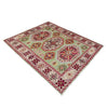 Hand Knotted Kazak Rug 3' 6" x 4' 9" (ft)- No. R37620