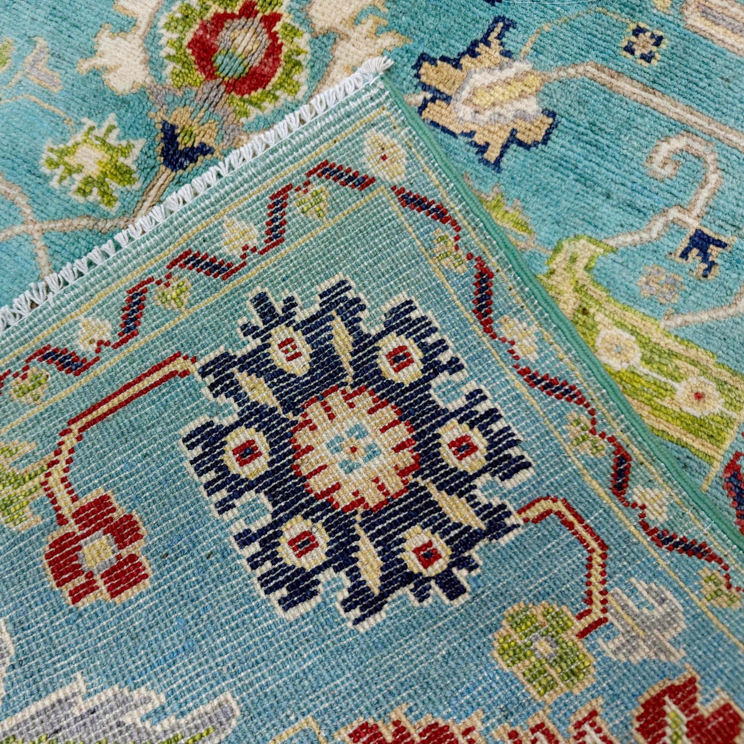 Hand-Knotted Sultani Rug 4' 0" x 5' 8" (ft) - No. R37622