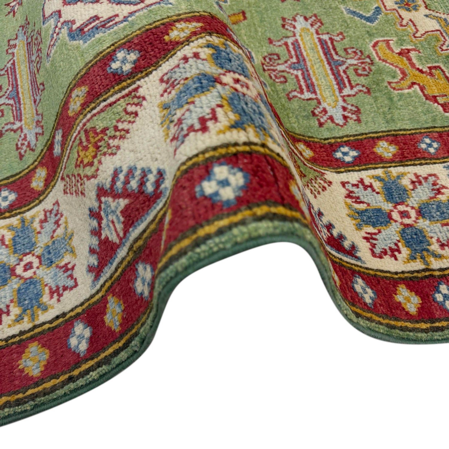 Oriental Kazak Rug 3' 10" x 5' 8" (ft) - No. R37623