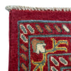 Red Color Sultani Carpet 4' 1" x 6' 2" (ft) - No. R37624