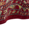 Red Color Sultani Carpet 4' 1" x 6' 2" (ft) - No. R37624