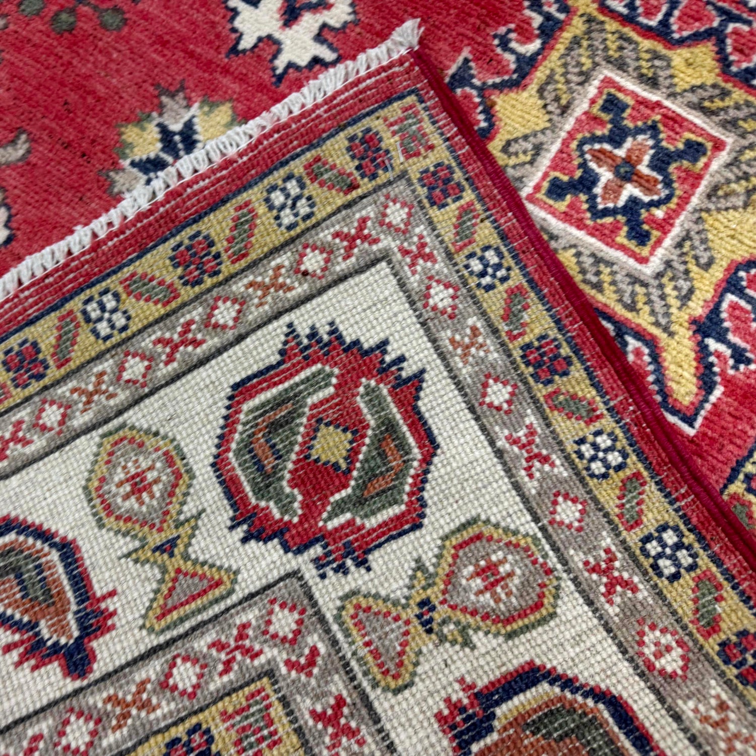 Oriental Kazak Rug 4' 11" x 6' 4" (ft) - No. R37629