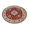 Oriental Kazak Carpet Round Shape 7' 10" x 7' 7" (ft) - No. R37630