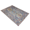 Grey Color Kazak Rug 3' 11" x 5' 11" (ft) - No. R37632