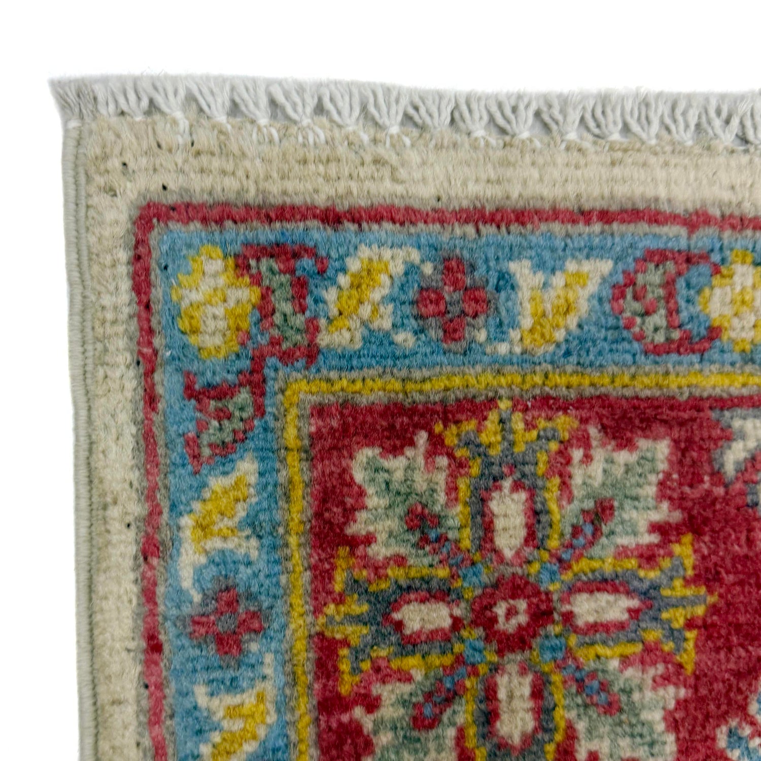 Hand Knotted Kazak Rug 4' 0" x 5' 8" (ft) - No. R37635