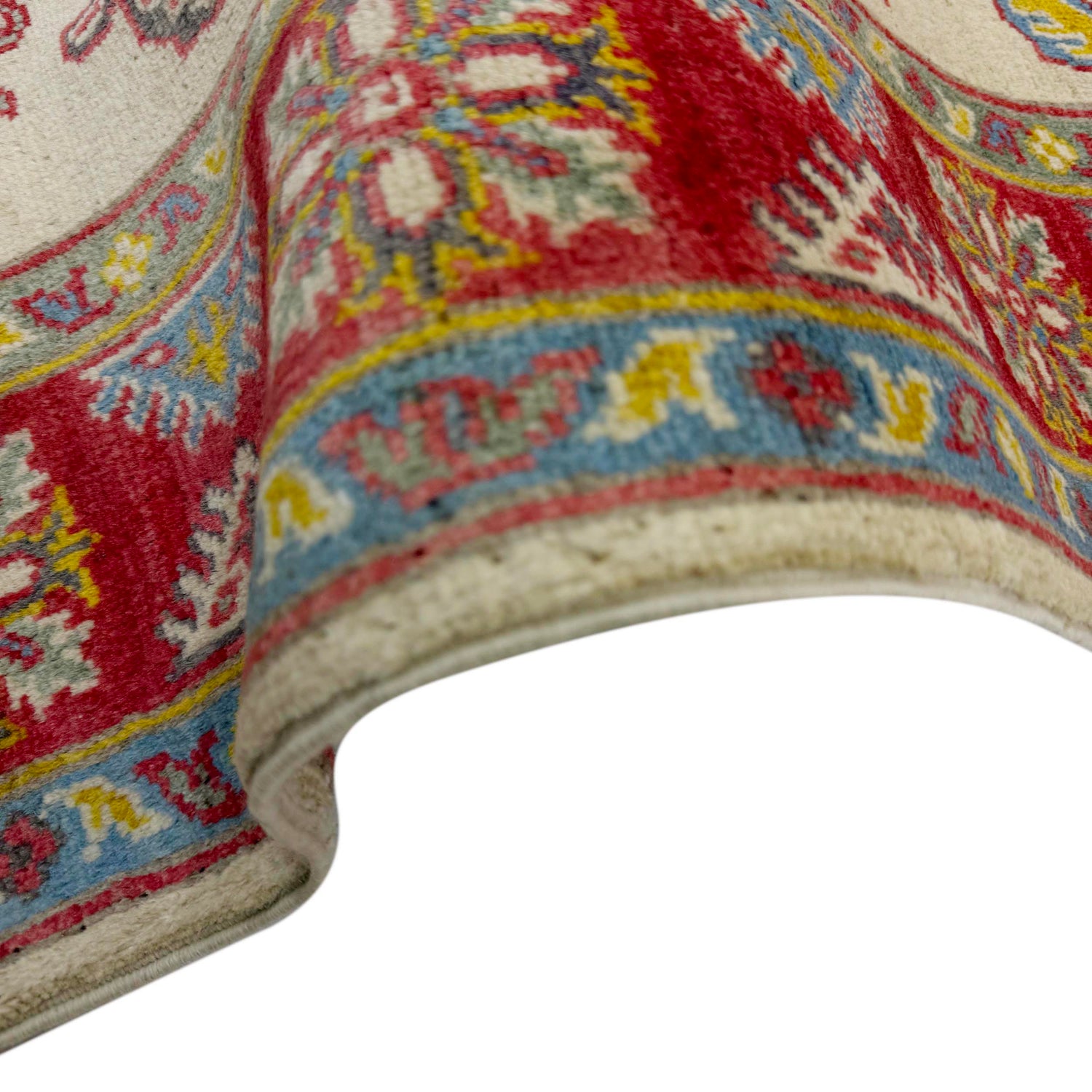 Hand Knotted Kazak Rug 4' 0" x 5' 8" (ft) - No. R37635