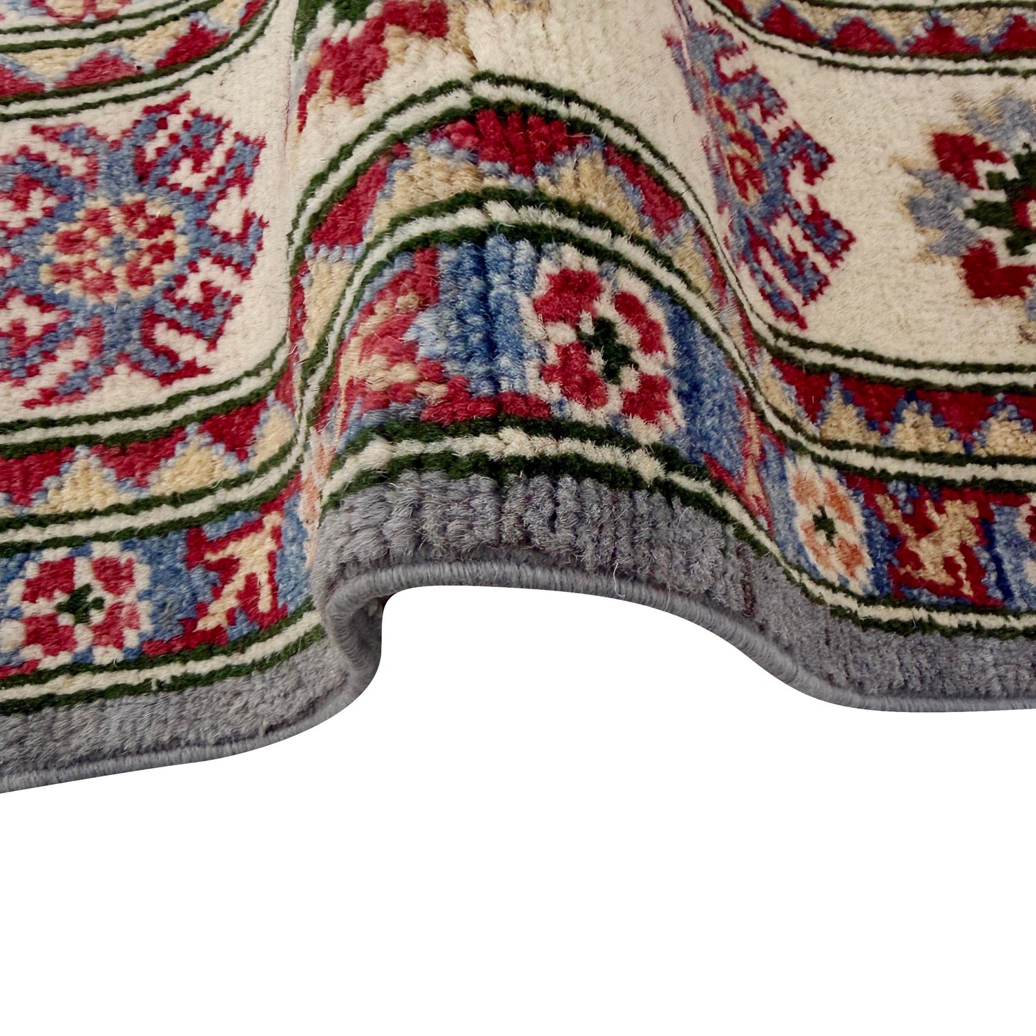Hand Knotted Kazak Rug 4' 0" x 6' 0" (ft) - No. R37636