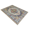 Hand Knotted Persian Design Heriz Rug 3' 11" x 5' 11" (ft) - No. R37637