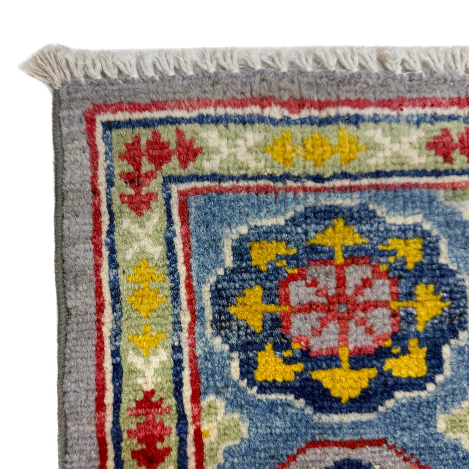 Hand Knotted Kazak Rug 3' 11" x 5' 9" (ft) - No. R37638