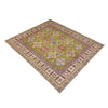 Green Color Kazak Rug 5' 1" x 6' 10" (ft) - No. R37639