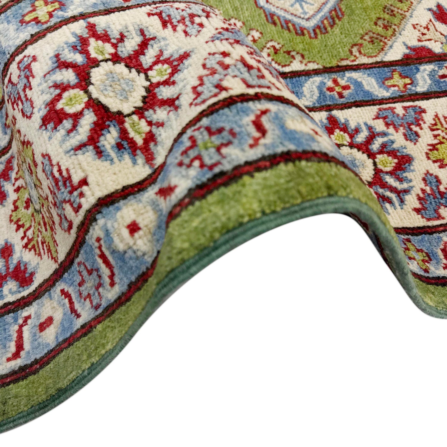 Hand Knotted Kazak Rug 5' 0" x 6' 9" (ft) - No. R37640
