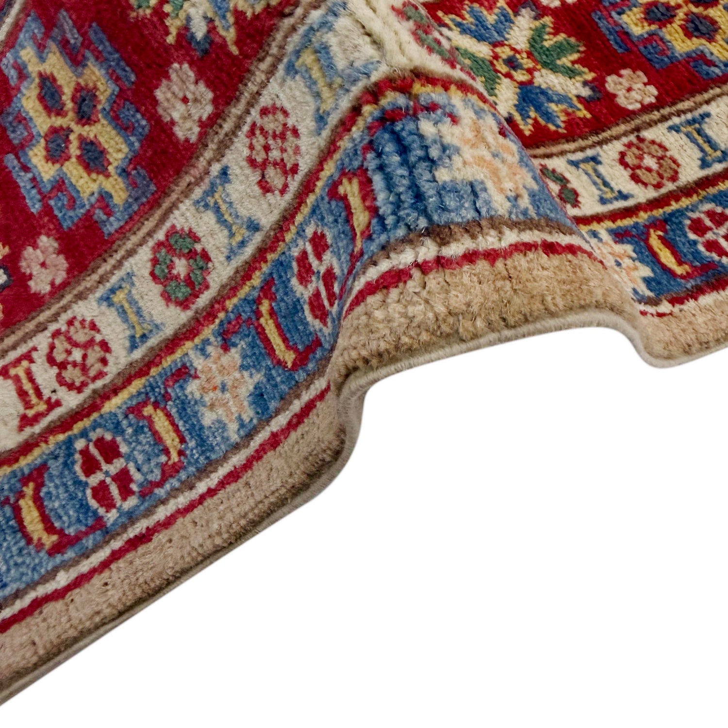 Hand Knotted Kazak Rug 5' 1" x 6' 11" (ft) - No. R37641