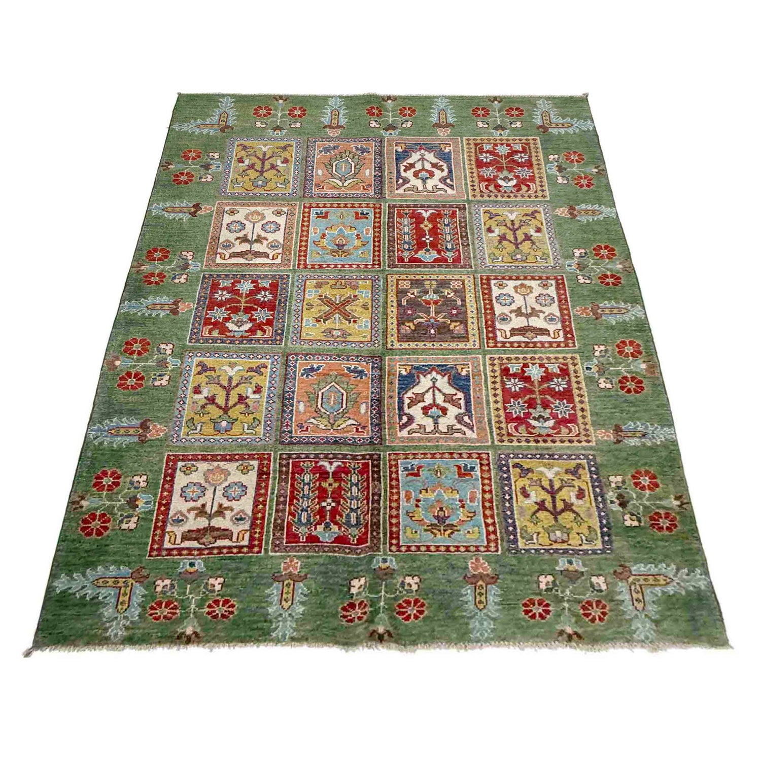 Bakhtiar Handmade Wool Rug 4' 11" x 7' 3" (ft) - No. R37642