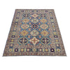 Blue Color Kazak Rug 4' 11" x 6' 7" (ft) - No. R37643
