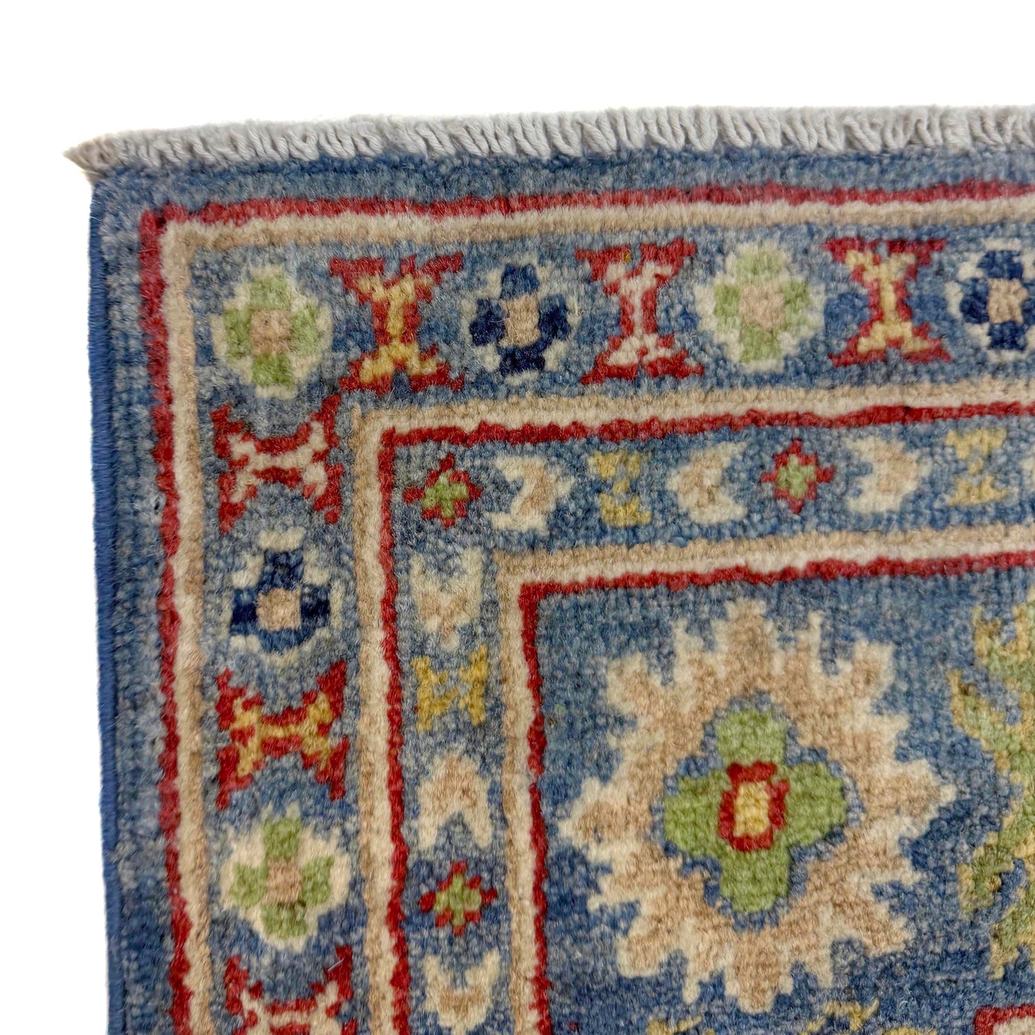 Blue Color Kazak Rug 4' 11" x 6' 7" (ft) - No. R37643