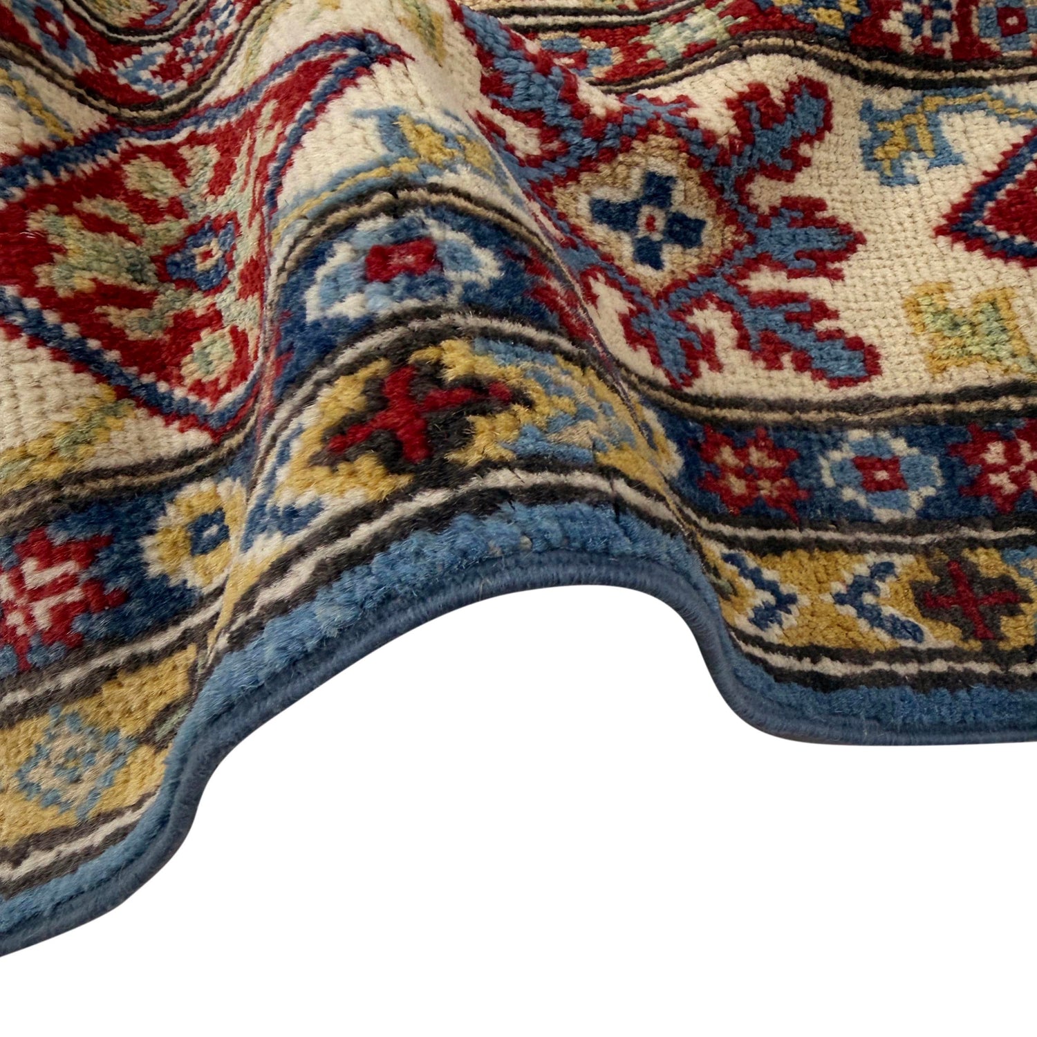 Hand Knotted Kazak Rug 5' 8" x 7' 11" (ft) - No. R37645