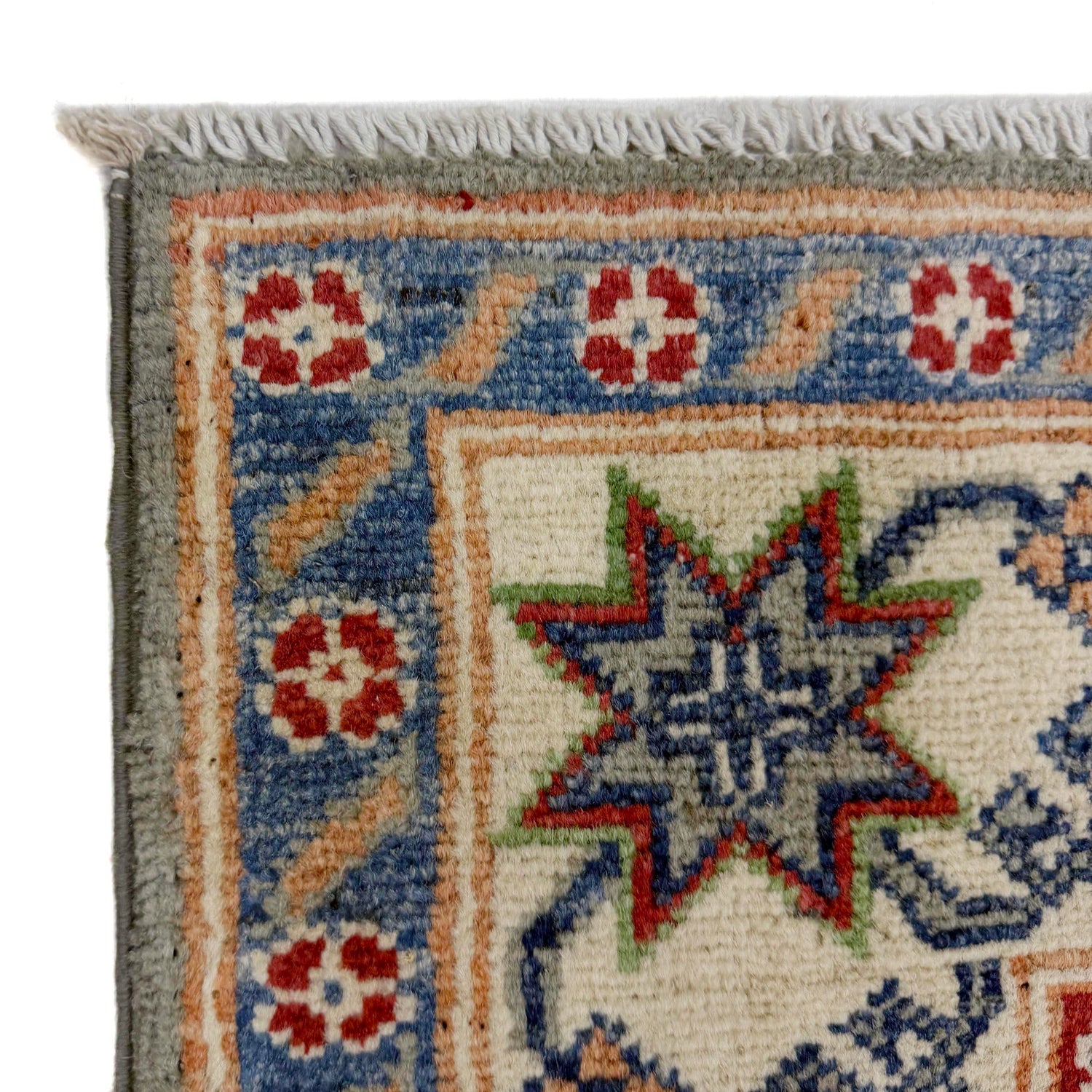 Oriental Kazak Rug 4' 0" x 5' 9" (ft) - No. R37651