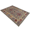 Grey Color Kazak Rug 3' 11" x 5' 10" (ft) - No. R37652