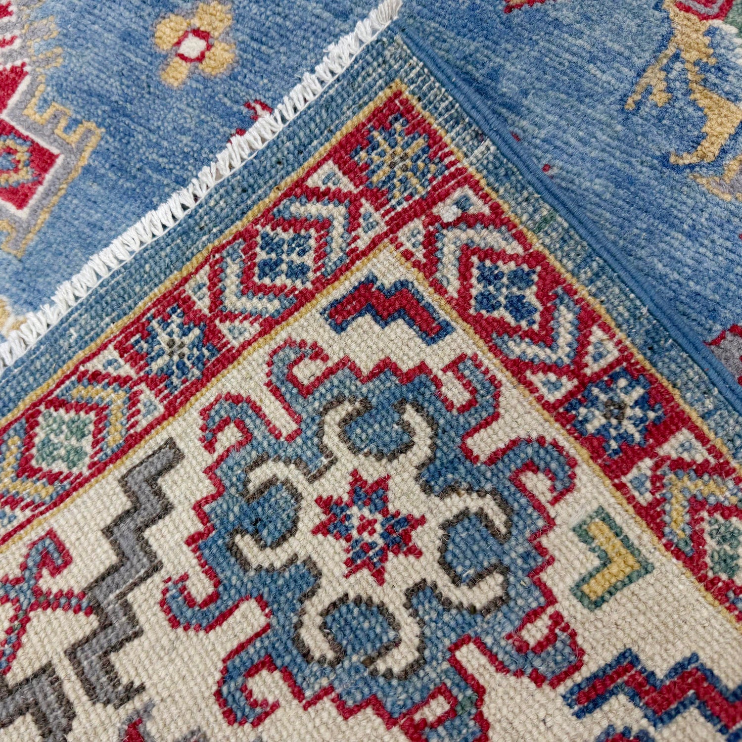 Hand Knotted Kazak Rug 5' 5" x 7' 10" (ft) - No. R37656