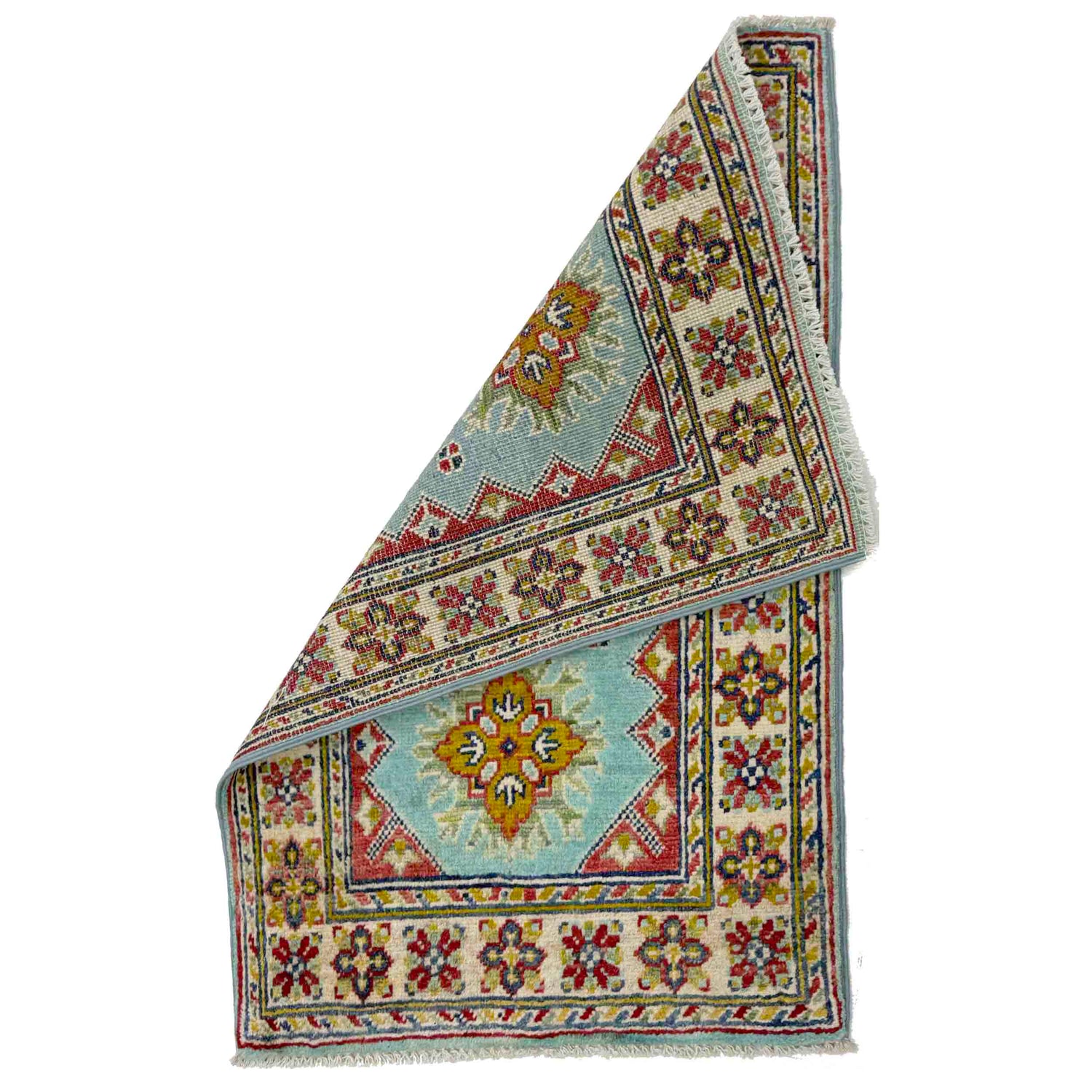 Oriental Kazak Rug 1' 11" x 3' 0" (ft) - No. R37670