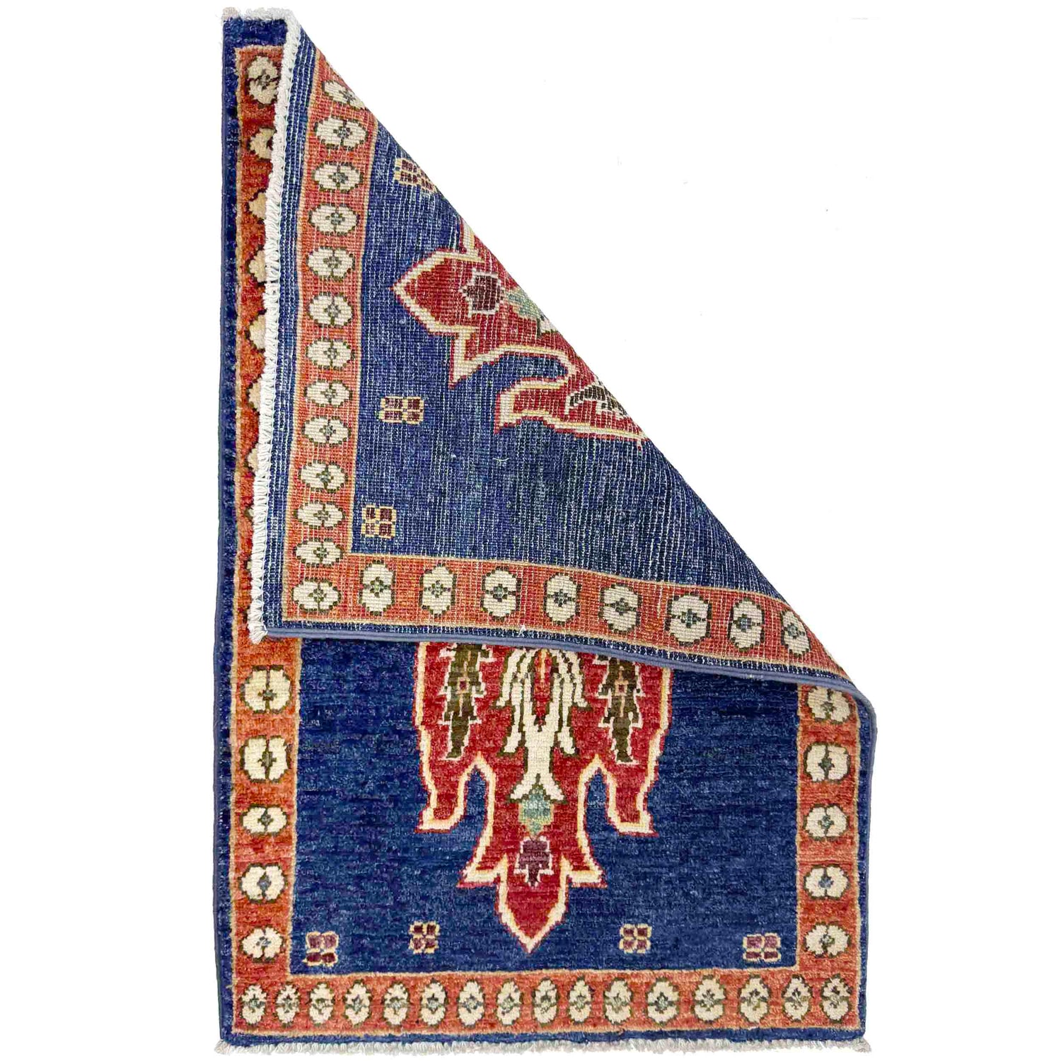 Blue Color Kazak Rug 2' 0" x 3' 0" (ft) - No. R37671