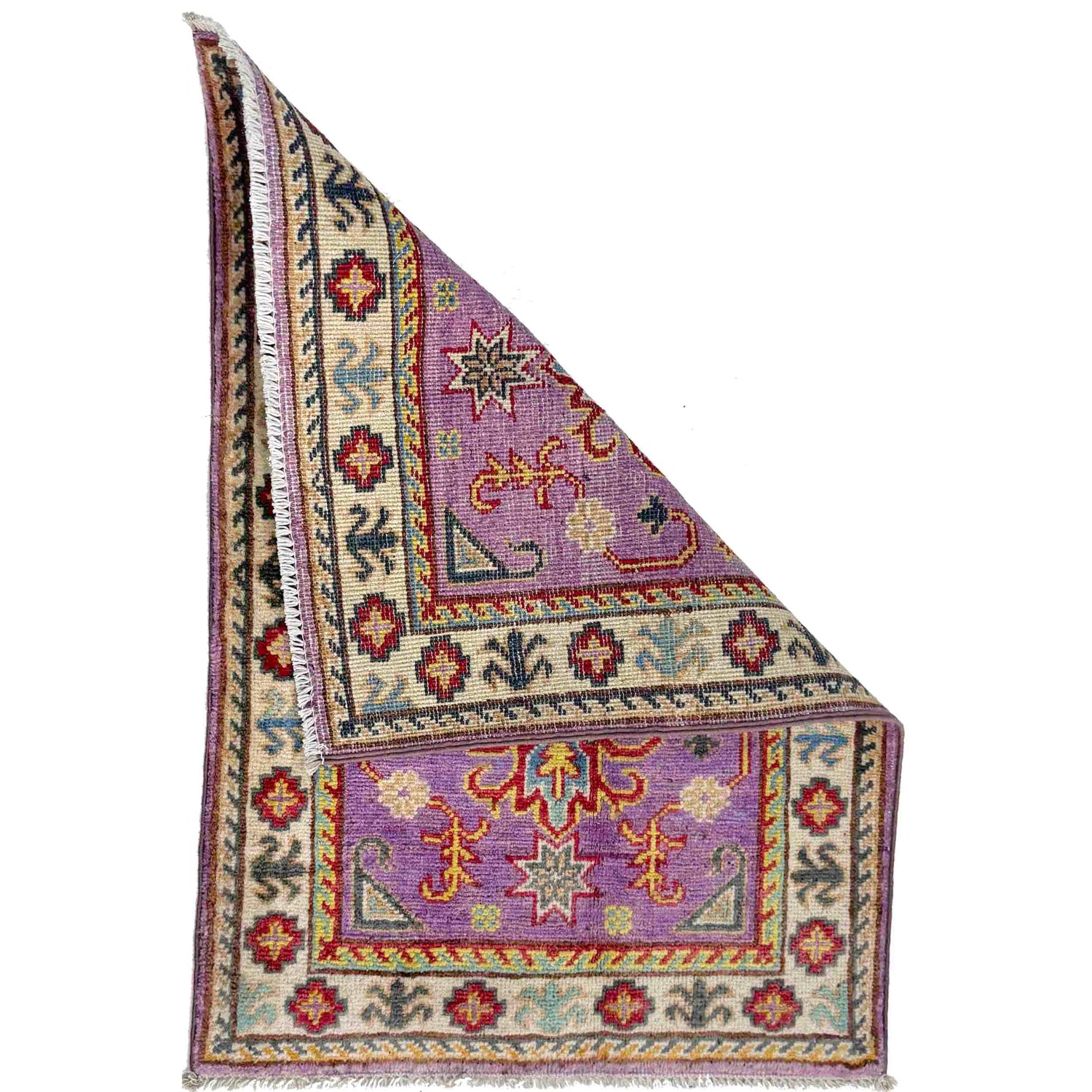 Hand Knotted Kazak Rug 1' 11" x 2' 9" (ft) - No. R37675