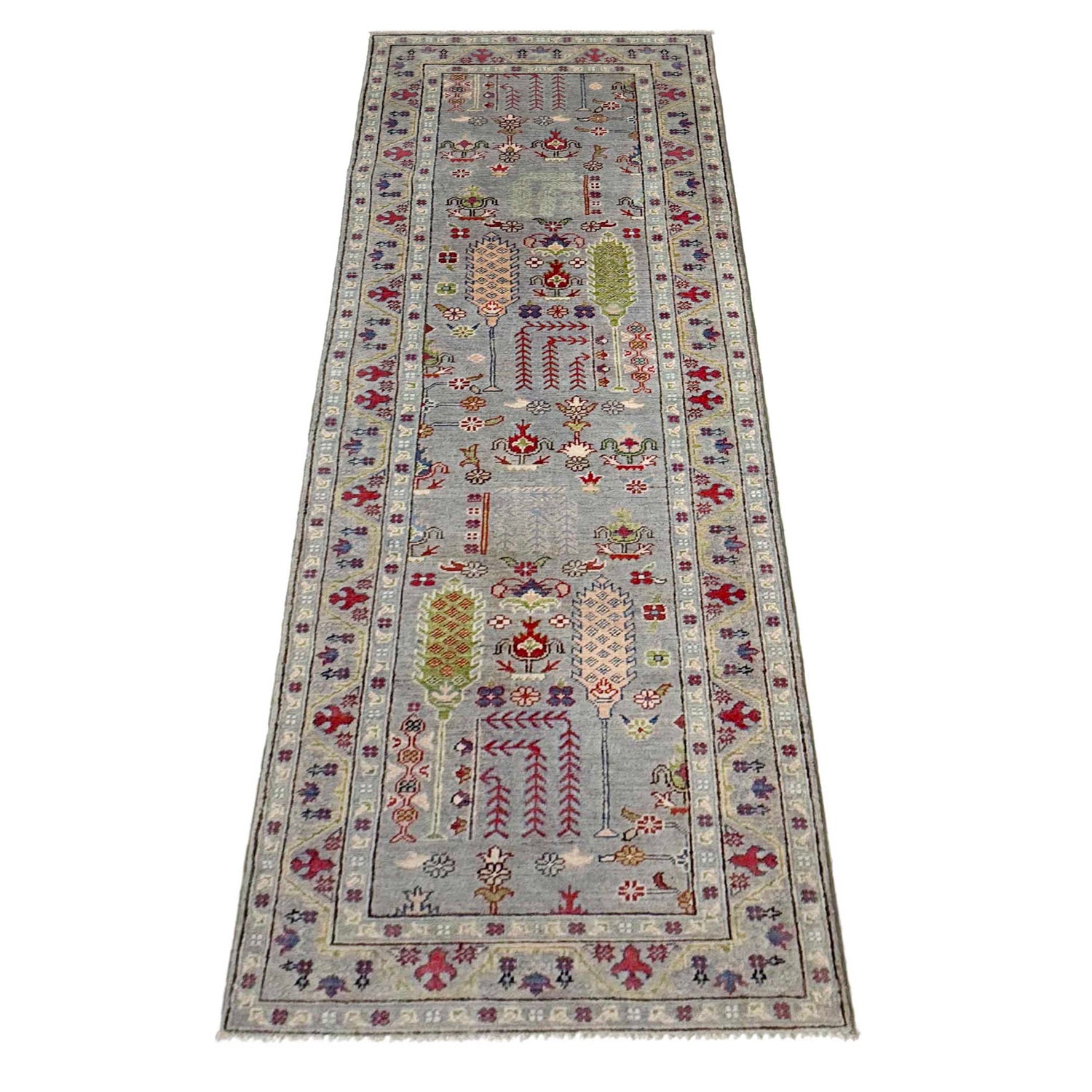 Oriental Kazak Runner 2' 9" x 9' 9" (ft) - No. R37676