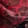 Red Color Baluchi Rug 2' 10" x 4' 4" (ft) - No. R37680