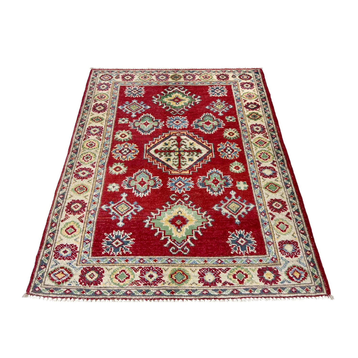 Oriental Kazak Rug 2' 7" x 3' 9" (ft) - No. R37704