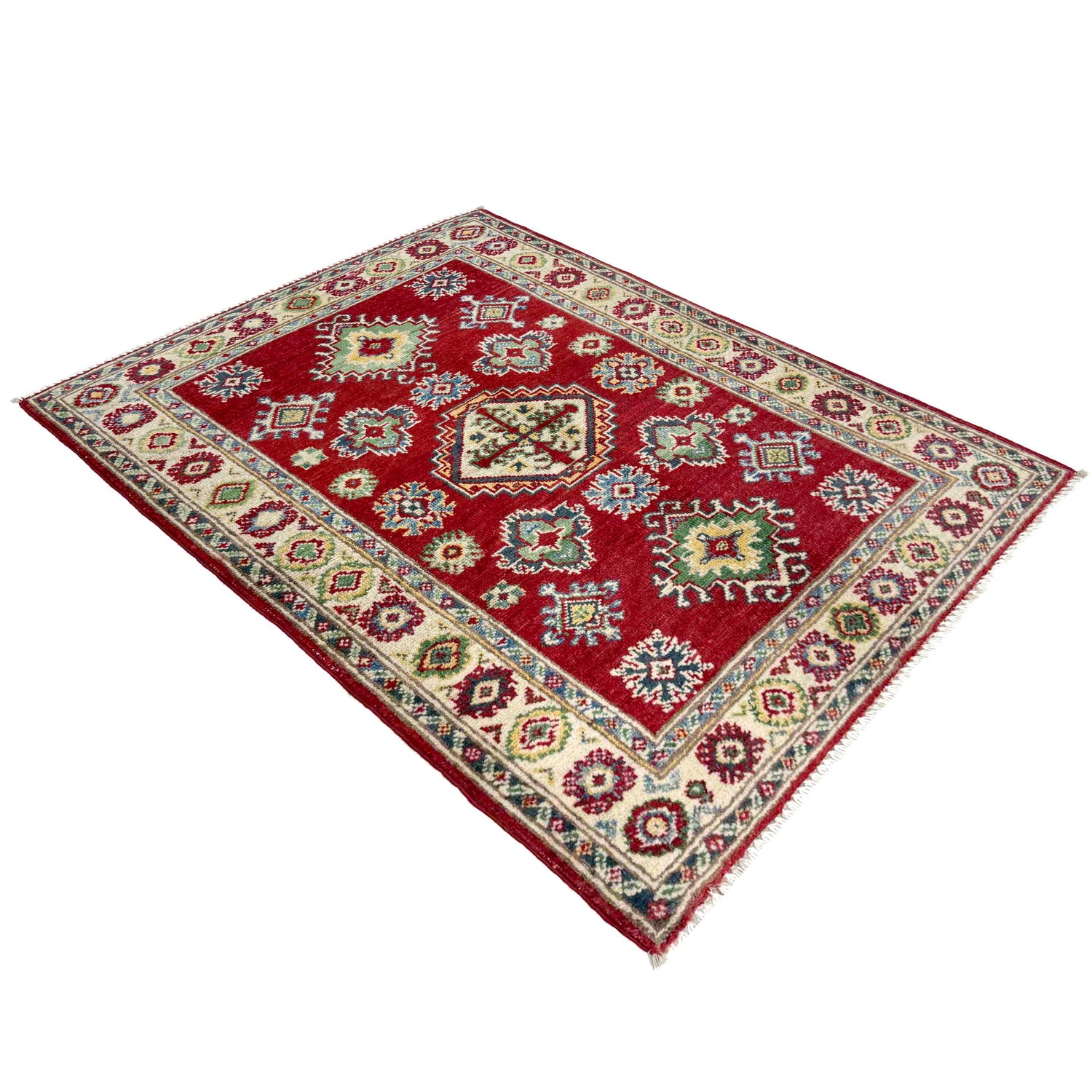 Oriental Kazak Rug 2' 7" x 3' 9" (ft) - No. R37704