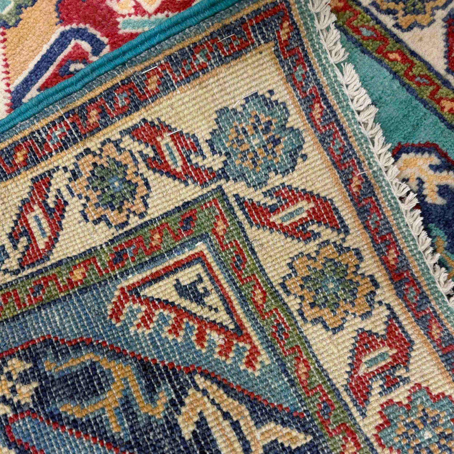 Blue Color Kazak Rug 2' 8" x 4' 0" (ft) - No. R37707