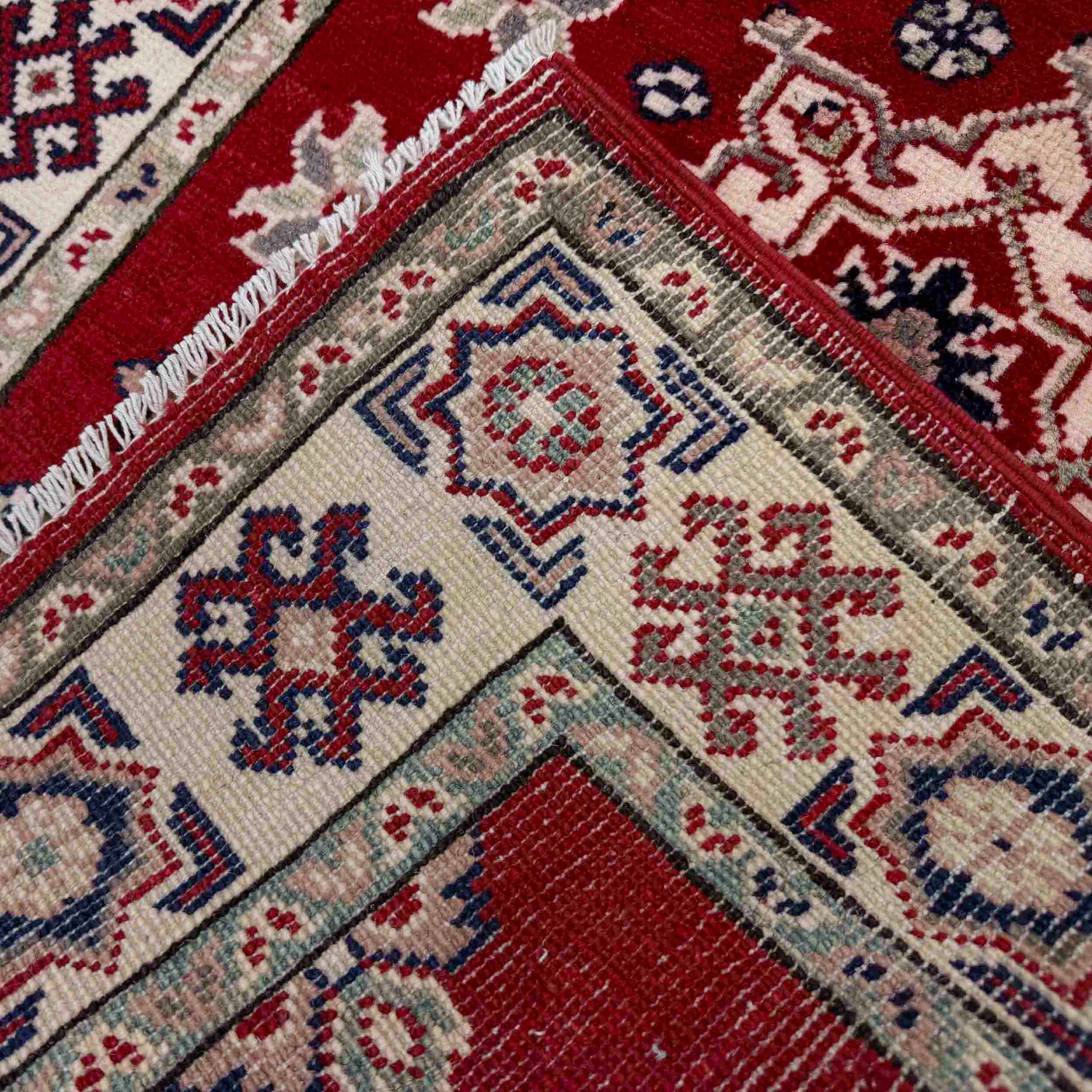 Hand Knotted Kazak Rug 2' 7" x 4' 0" (ft) - No. R37710