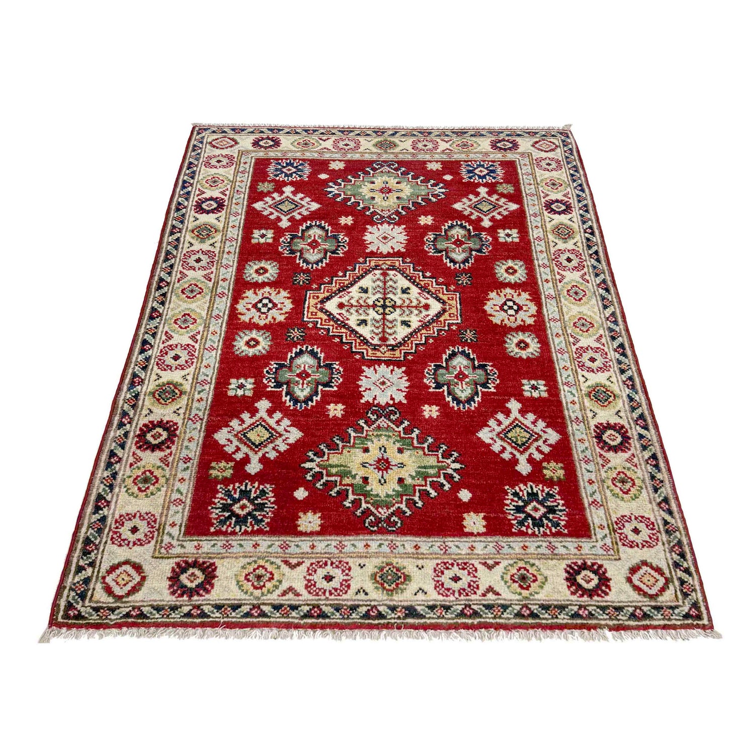 Oriental Kazak Rug 2' 9" x 3' 11" (ft) - No. R37711